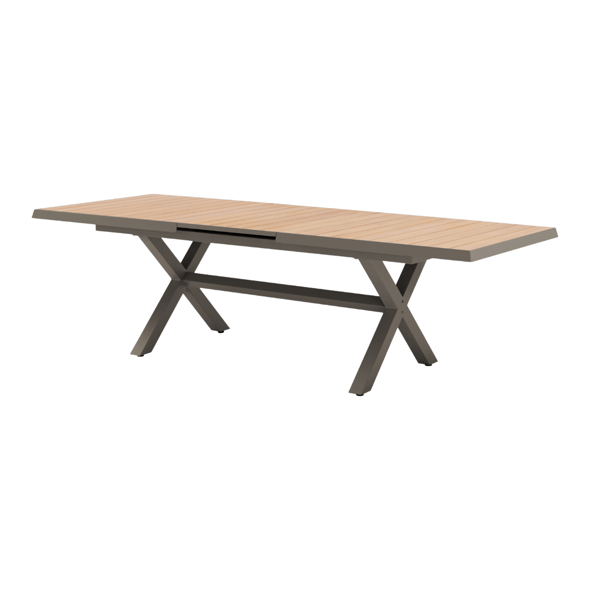 Royal Seasons Diningset 8-zits Portland Hoog Uitschuifbaar Espresso