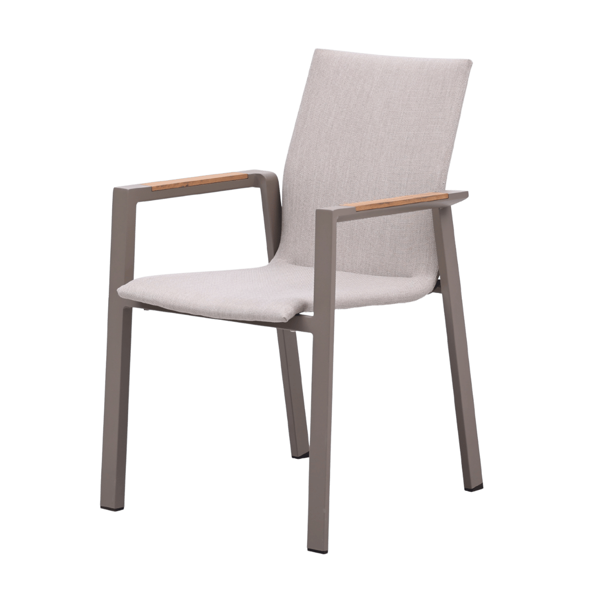 Royal Seasons Stoel-bank Diningset 4-zits Solare Espresso