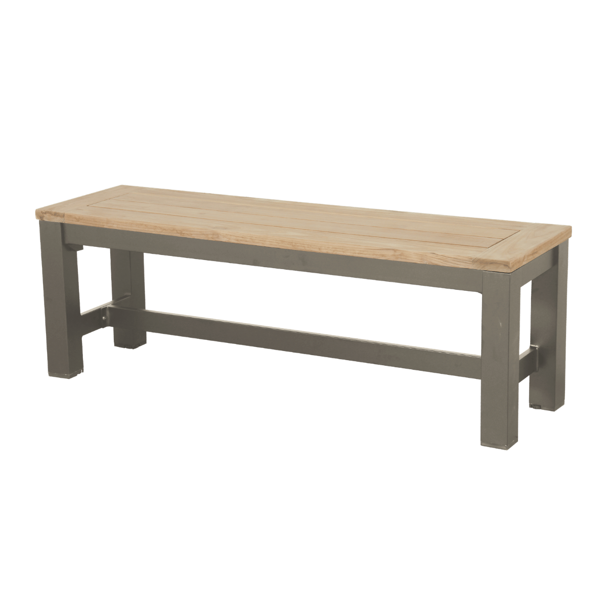 Royal Seasons Stoel-bank Diningset 4-zits Solare Espresso