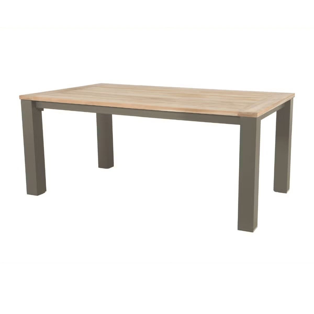 Royal Seasons Diningset 4-zits Portland Hoog Teak Espresso