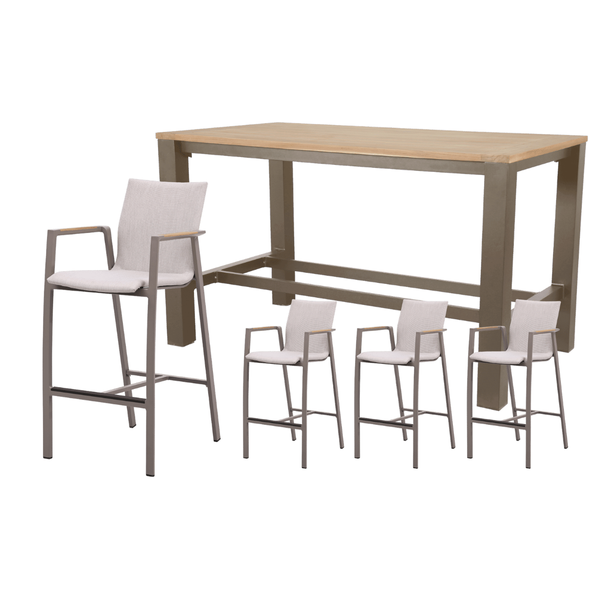 Royal Seasons Barset 4-zits Solare Espresso