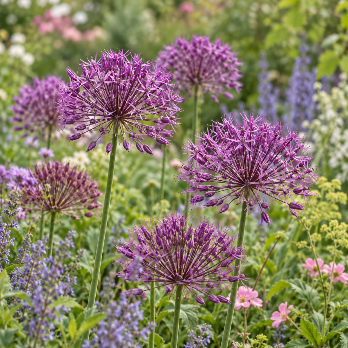 Pure Bulbs Bloembollen Sierui (Allium 'Purple Rain') 9 stuks