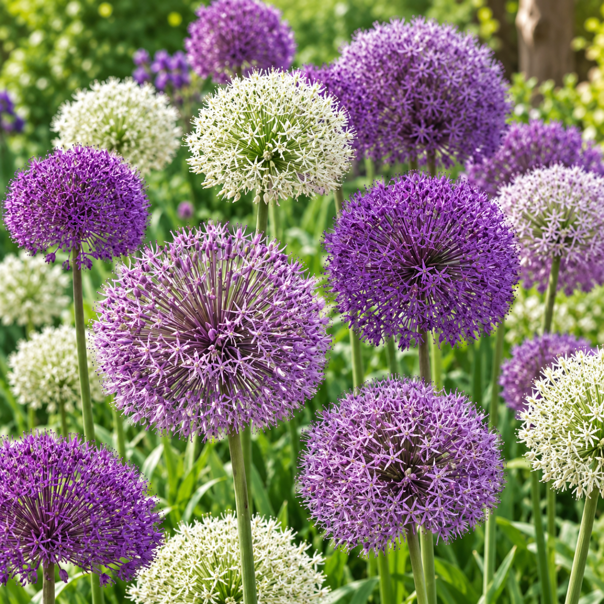 Pure Bulbs Bloembollen Sierui (Allium 'Mix') 9 stuks
