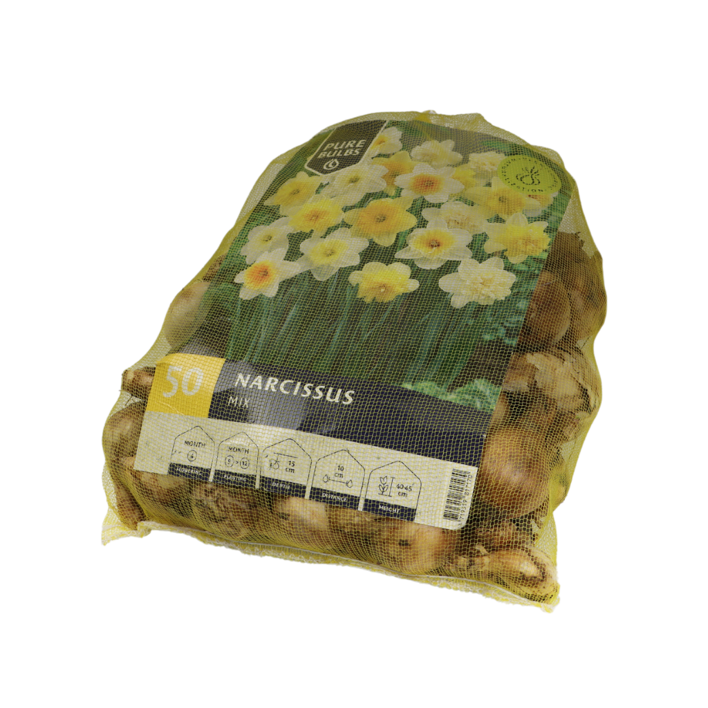 Pure Bulbs Bloembollen Narcis (Narcissus 'Mix') 50 stuks