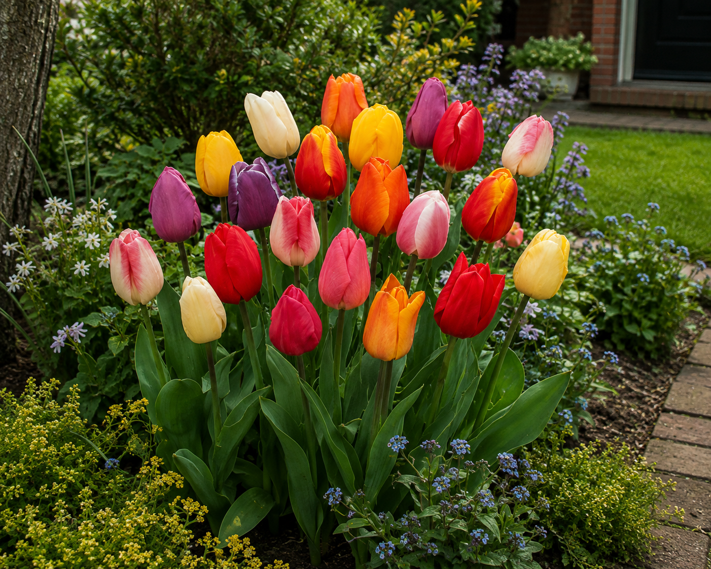 Pure Bulbs Bloembollen Tulp (Tulipa 'Mix') 100 stuks