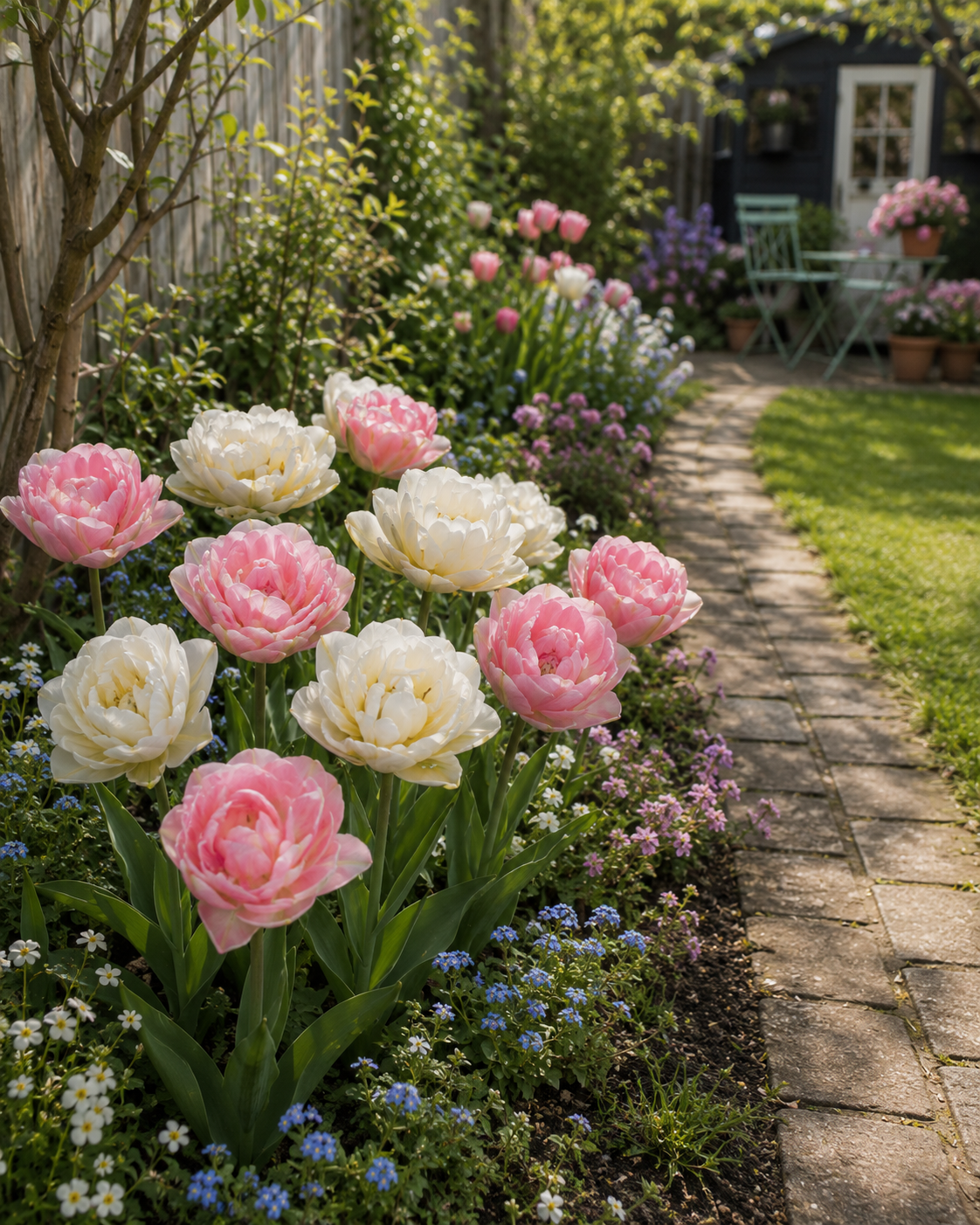 Pure Bulbs Bloembollen Tulp (Tulipa 'Double Delight Mix') 12 stuks