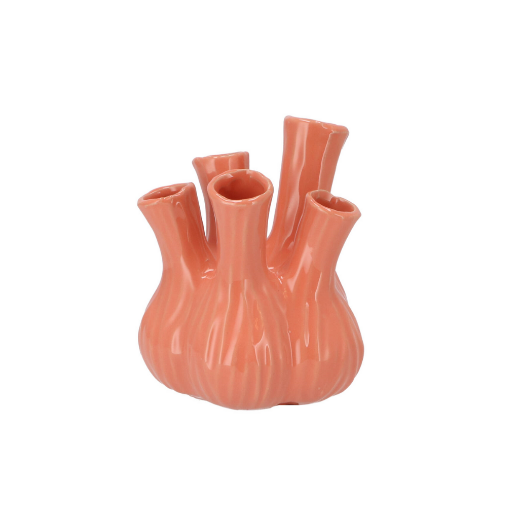 Aglio Shiny Old Pink Vase 35 cm