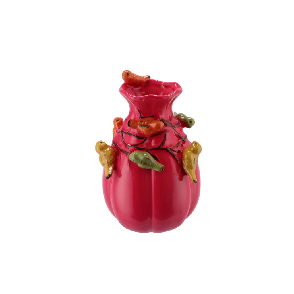 Bird Vase Fuchsia 18 cm