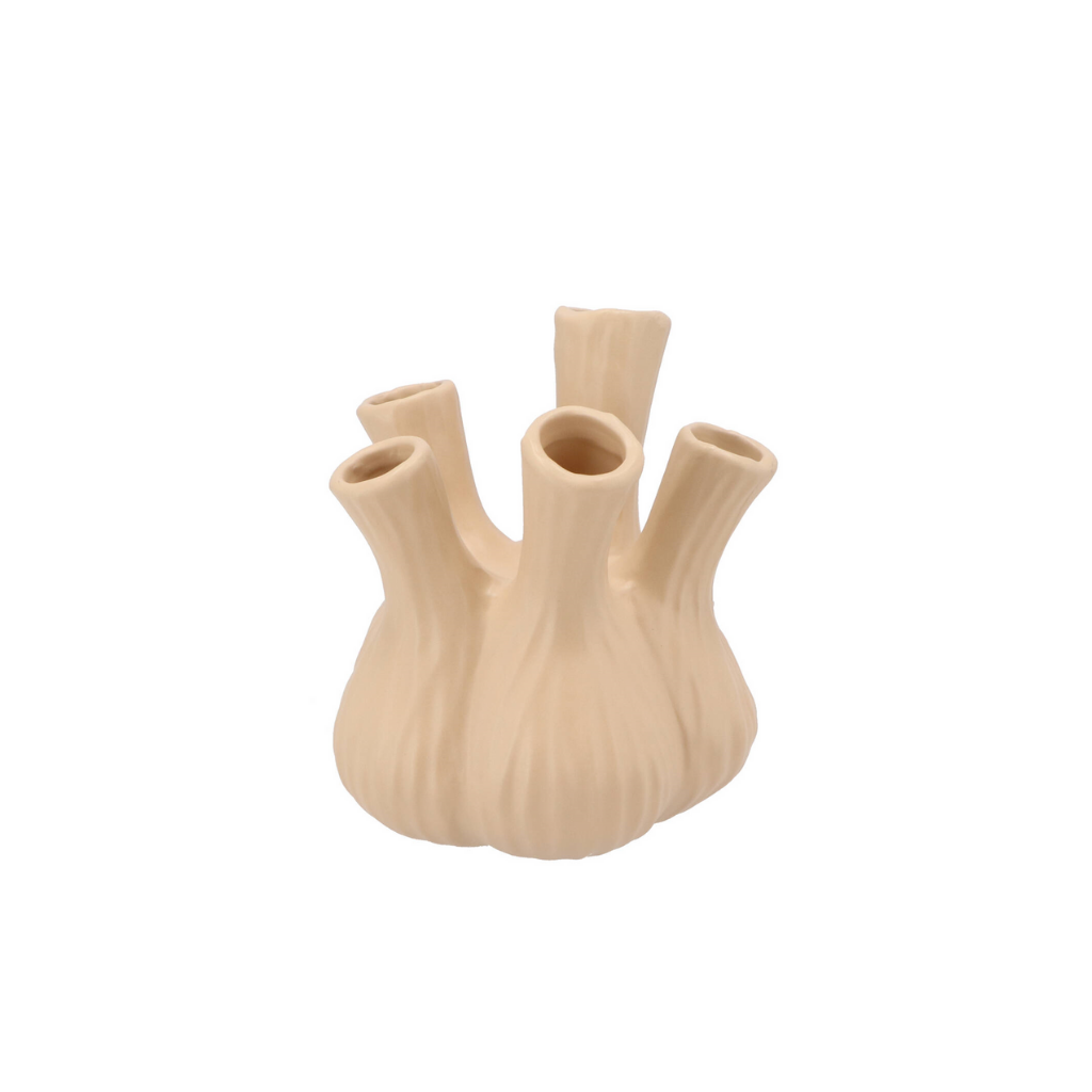 Aglio Mat Sand Vase 20 cm