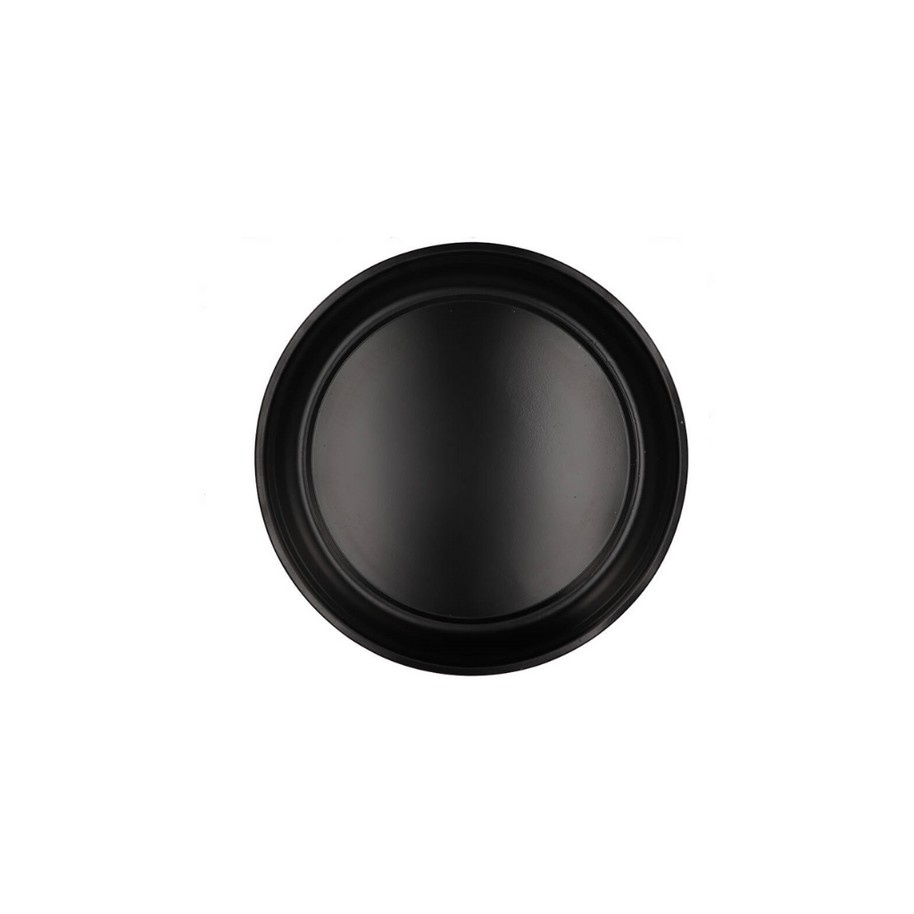 Zinc Basic Black Plate 34 cm