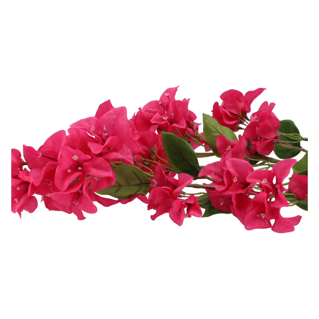 Kunstbloem Zijde Bougainville Tak Roze 106cm
