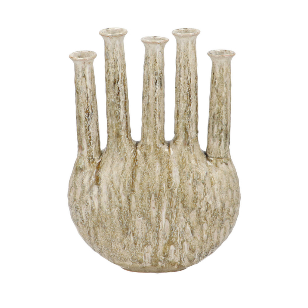 Vaas Inga Jahra groen ovaal 28 x 12 x 39