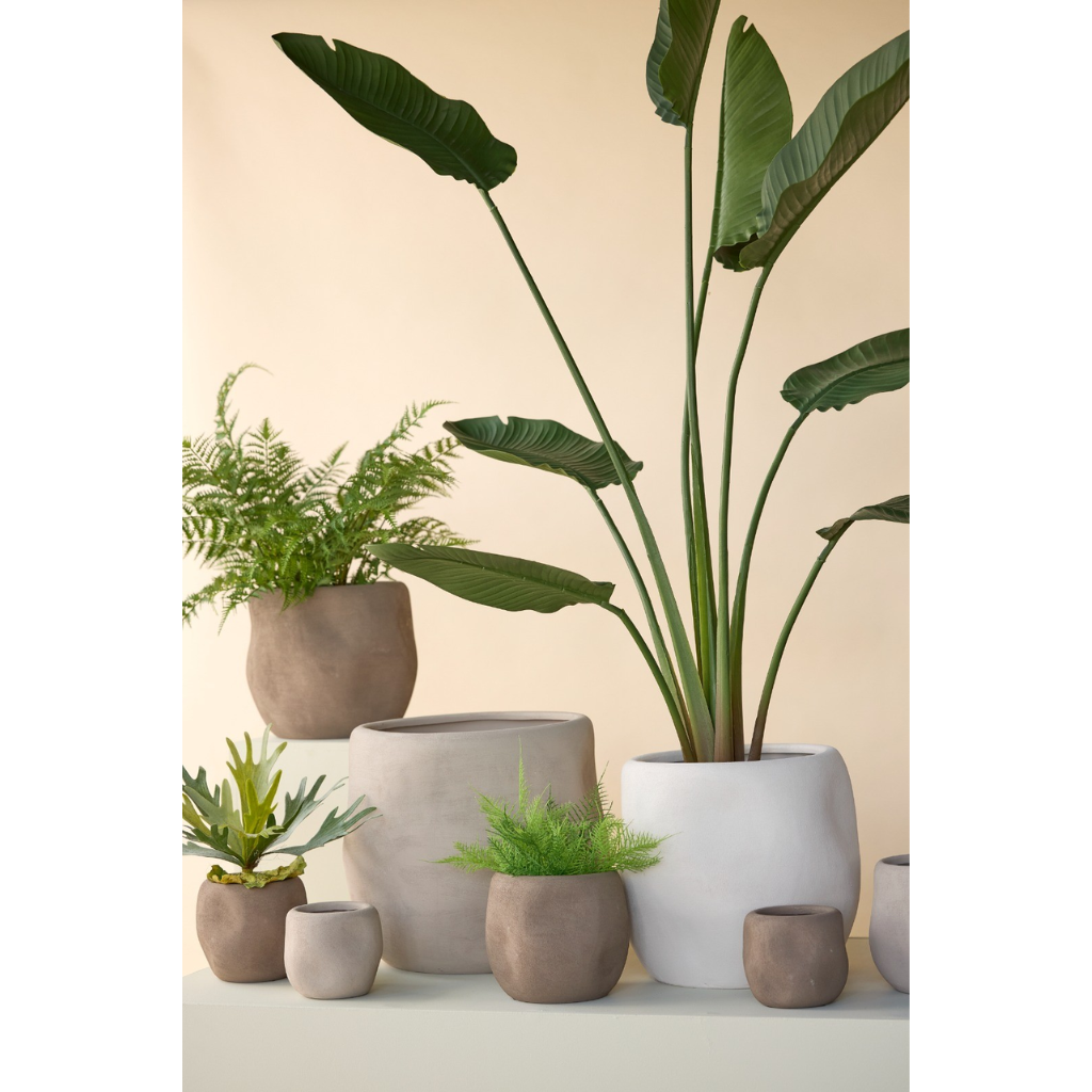 Daan Kromhout Design Bloempot Lisboa Wit 30 x 30 x 26 cm