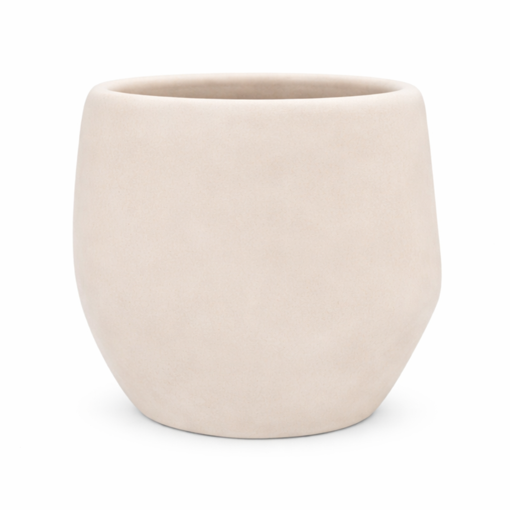 Daan Kromhout Design Bloempot Lisboa Wit 20 x 20 x 18 cm