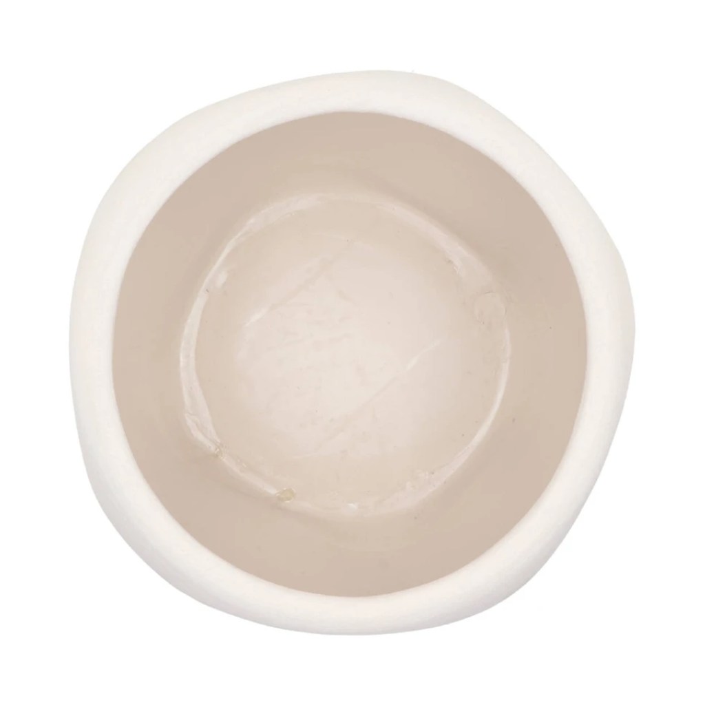 Daan Kromhout Design Bloempot Lisboa Wit 20 x 20 x 18 cm