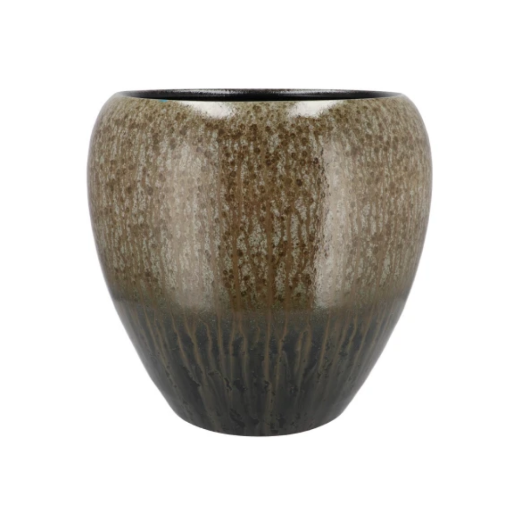 Jade bloempot forest 20 x 18 cm