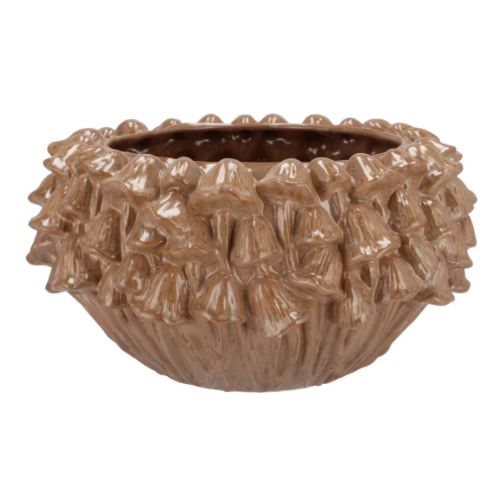 Milou majestic sand fungi bowl 25 x 13 cm
