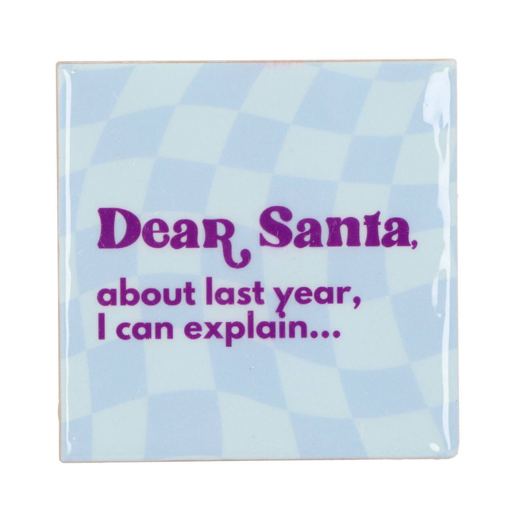 Tegel Dear Santa 10 x 10 cm