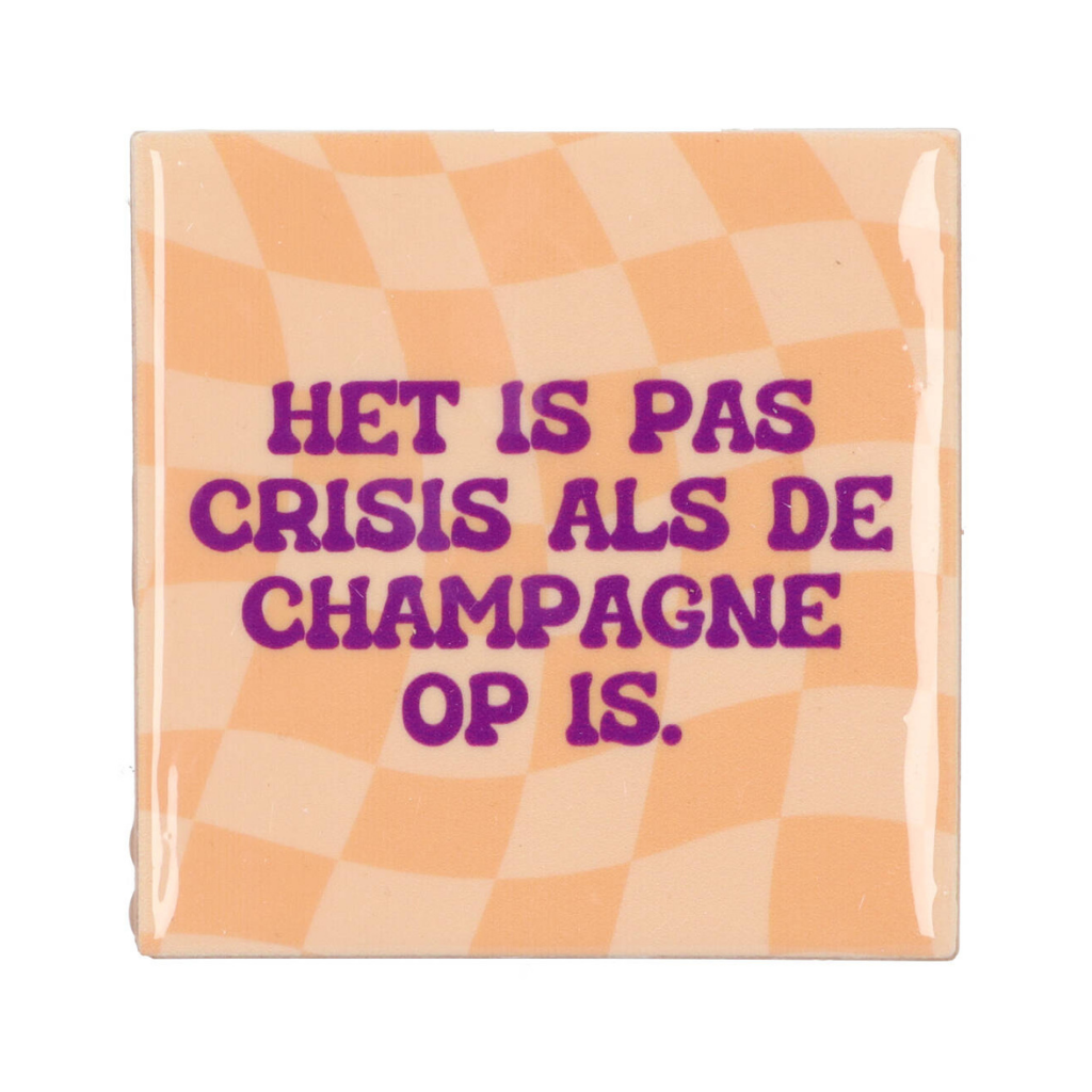 Tegel Champagne Op 10 x 10 cm