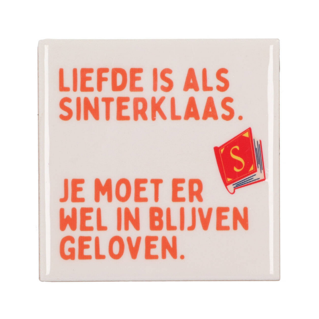 Tegel Liefde Is Als 10 x 10 cm