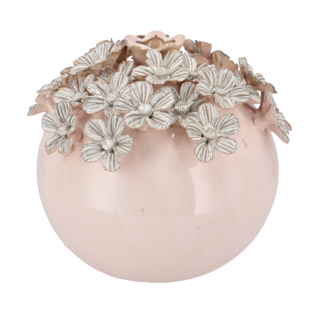 Daan Kromhout Design Vaas Daisy Flower Roze 13 x 13 x 11 cm