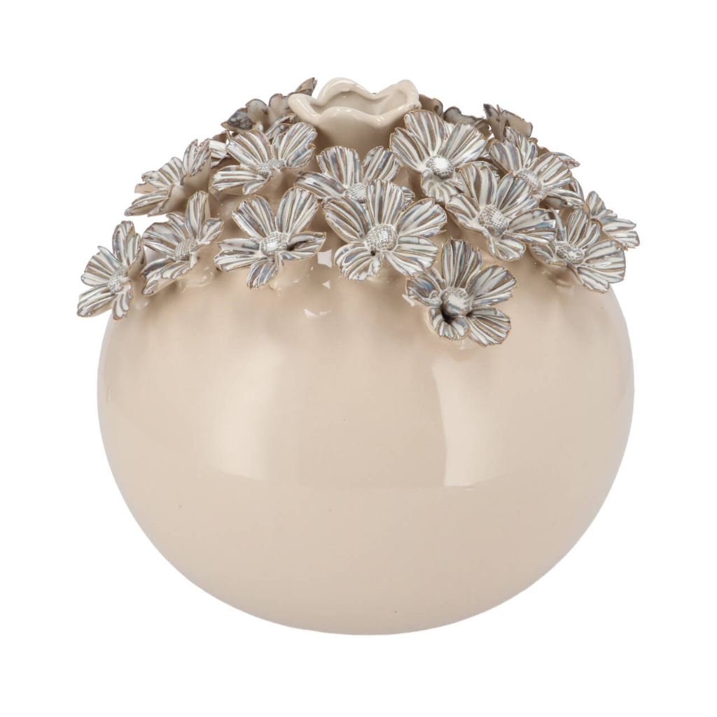 Daan Kromhout Design Vaas Daisy Flower Wit 13 x 13 x 11 cm