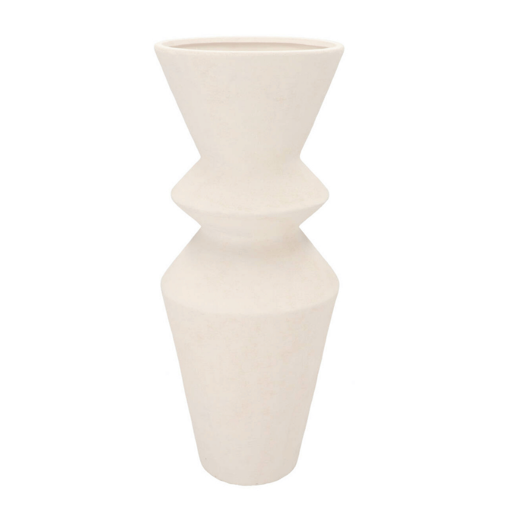 Daan Kromhout Design Vaas Lisboa Wit 20 x 50 cm