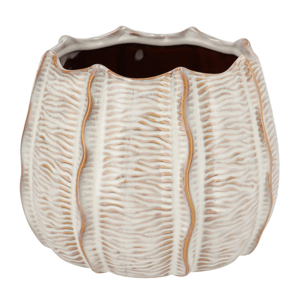 Daan Kromhout Design Bloempot Sifan Wit 22 x 17 cm