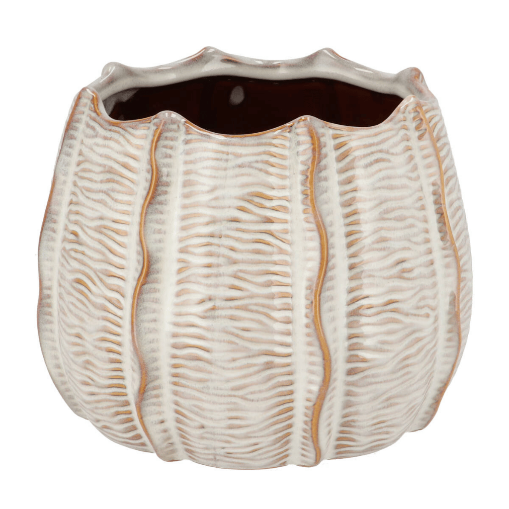 Daan Kromhout Design Bloempot Sifan Wit 14 x 11 cm