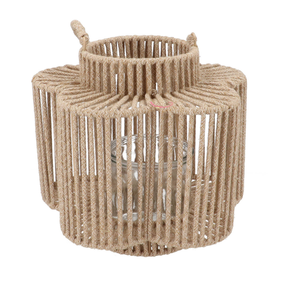 Daan Kromhout Design Lantaarn Cruz Flower Zand 12 x 23 x 24 cm