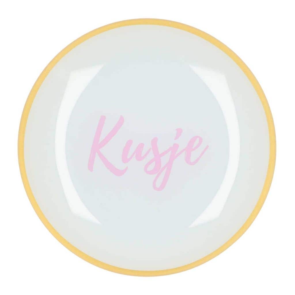 Daan Kromhout Design Bord Rond Kusje 18 x 2 cm
