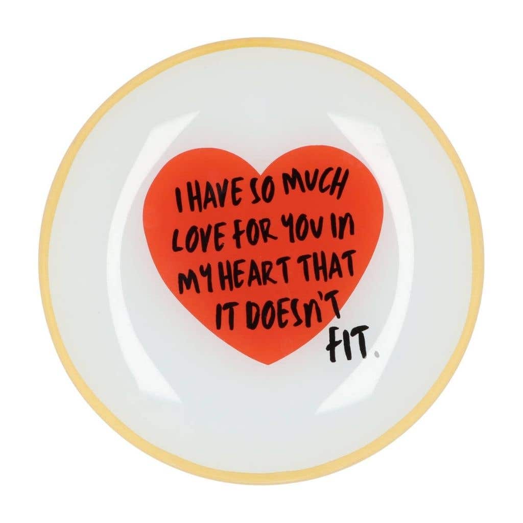 Daan Kromhout Design Bord Rond I Have So Much 18 x 2 cm