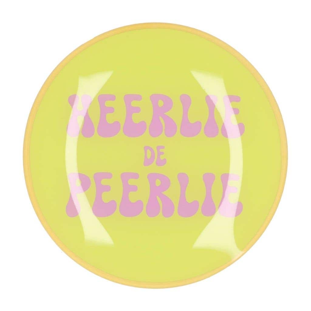 Daan Kromhout Design Bord Rond Heerlie De Peerlie 18 x 2 cm