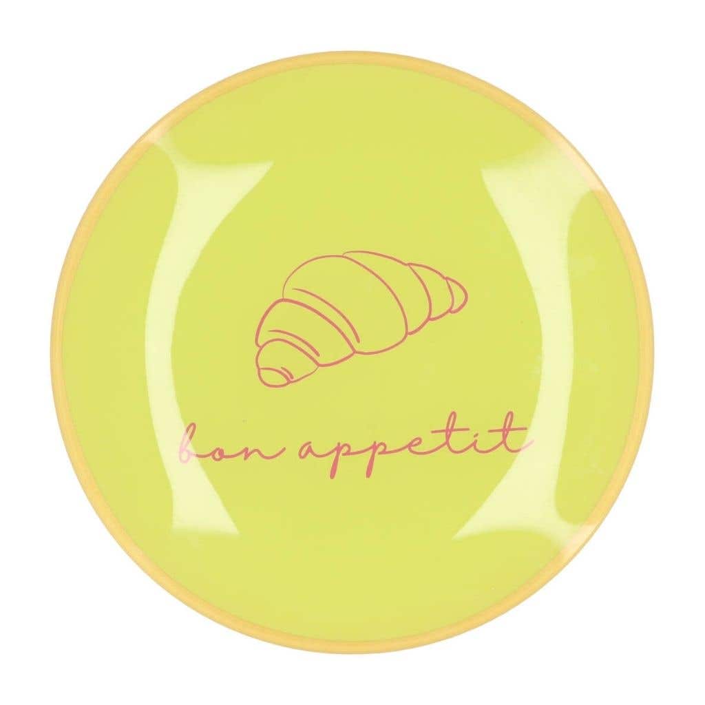 Daan Kromhout Design Bord Rond Bon Appetit 18 x 2 cm