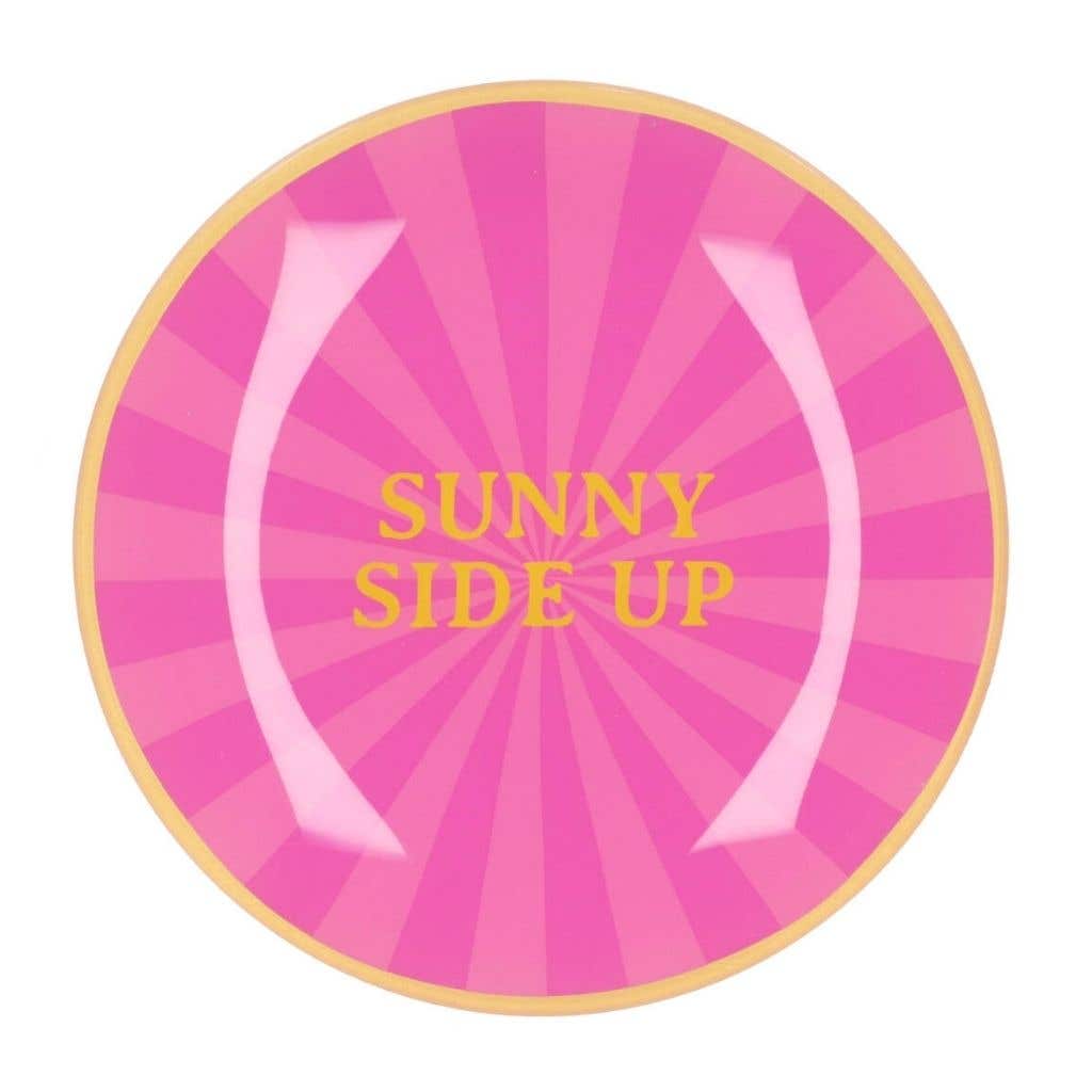 Daan Kromhout Design Bord Rond Sunny Side Up 18 x 2 cm