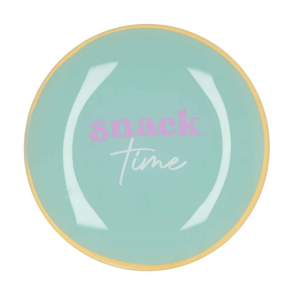 Daan Kromhout Design Bord Rond Snack Time 18 x 2 cm