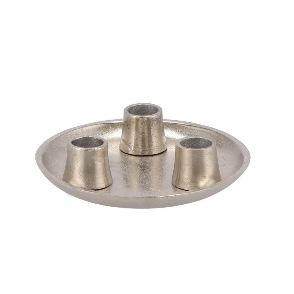 Crown Candle Holder Aluminium