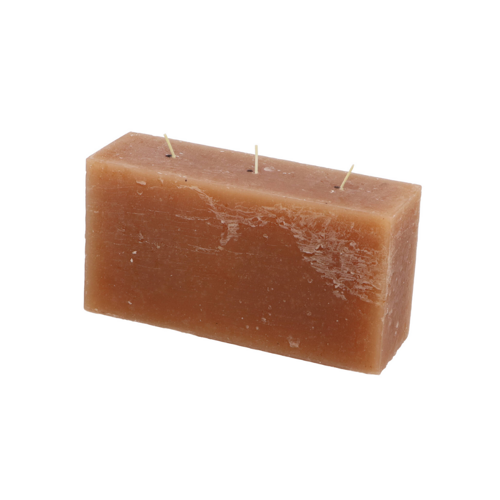 Kaars Grande New Oker Rechthoek