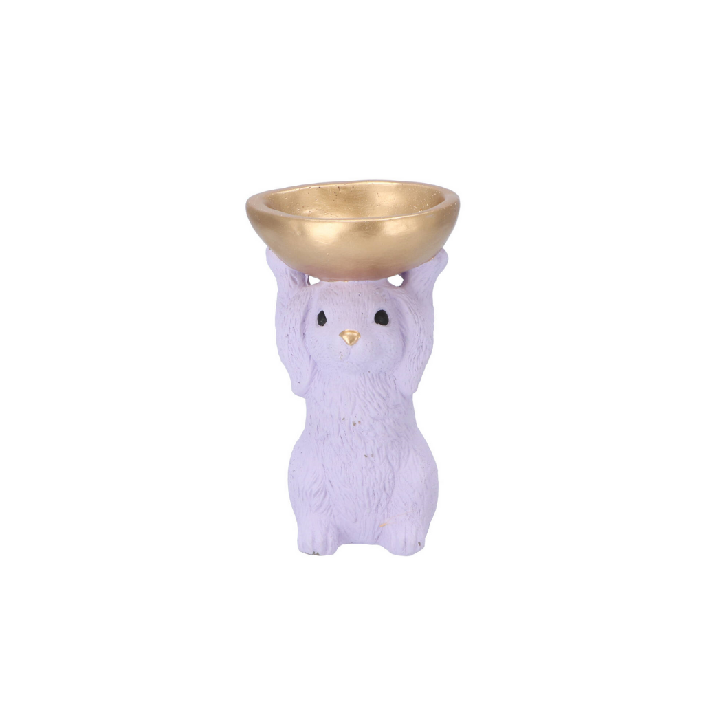 Easter Bunny-Bowl Lilac 19 cm