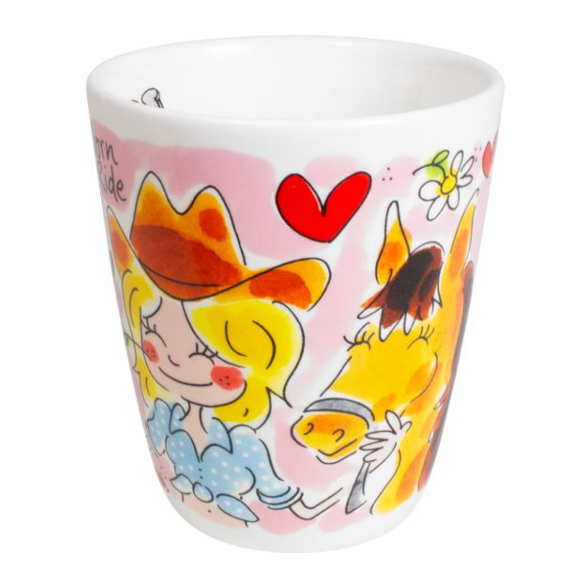 Blond Amsterdam Mok Dier Horse Lover 0.35 L