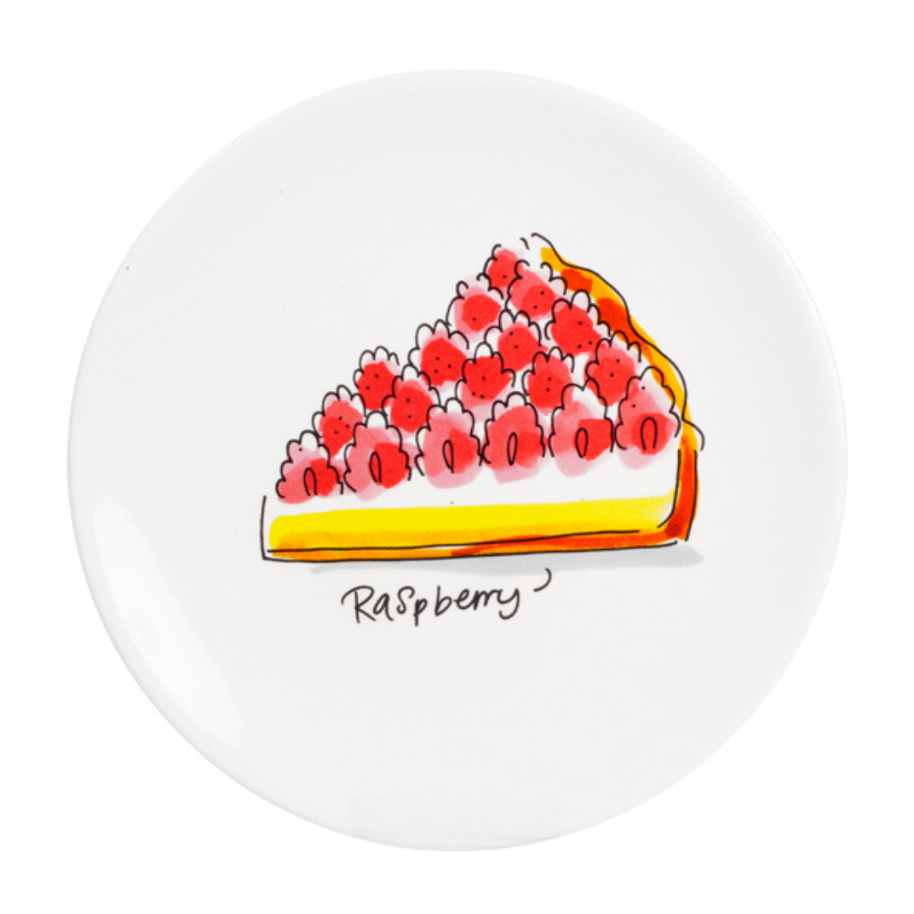 Blond Amsterdam Gebaksbord Even Bijkletsen Rasberry Cake 18 cm