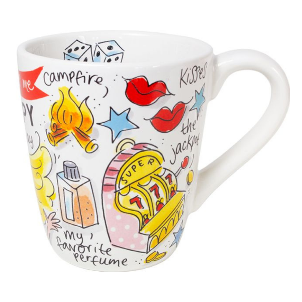 Blond Amsterdam Mok Happy Dice 0.35 L