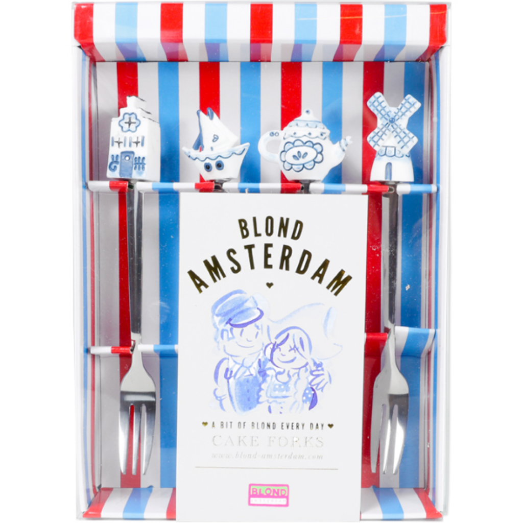 Blond Amsterdam Cakevokjes Delfts Blond 4 stuks