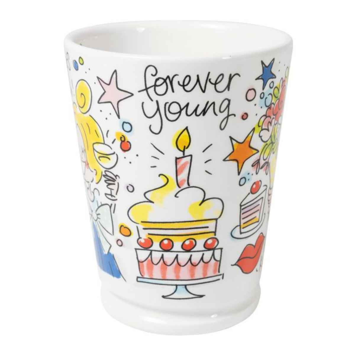 Blond Amsterdam Mok XL Mazagran Forever Young 0.5 L