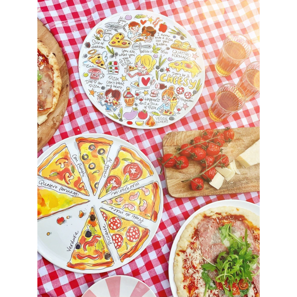 Blond Amsterdam Bord Pizza Sharing 31 cm