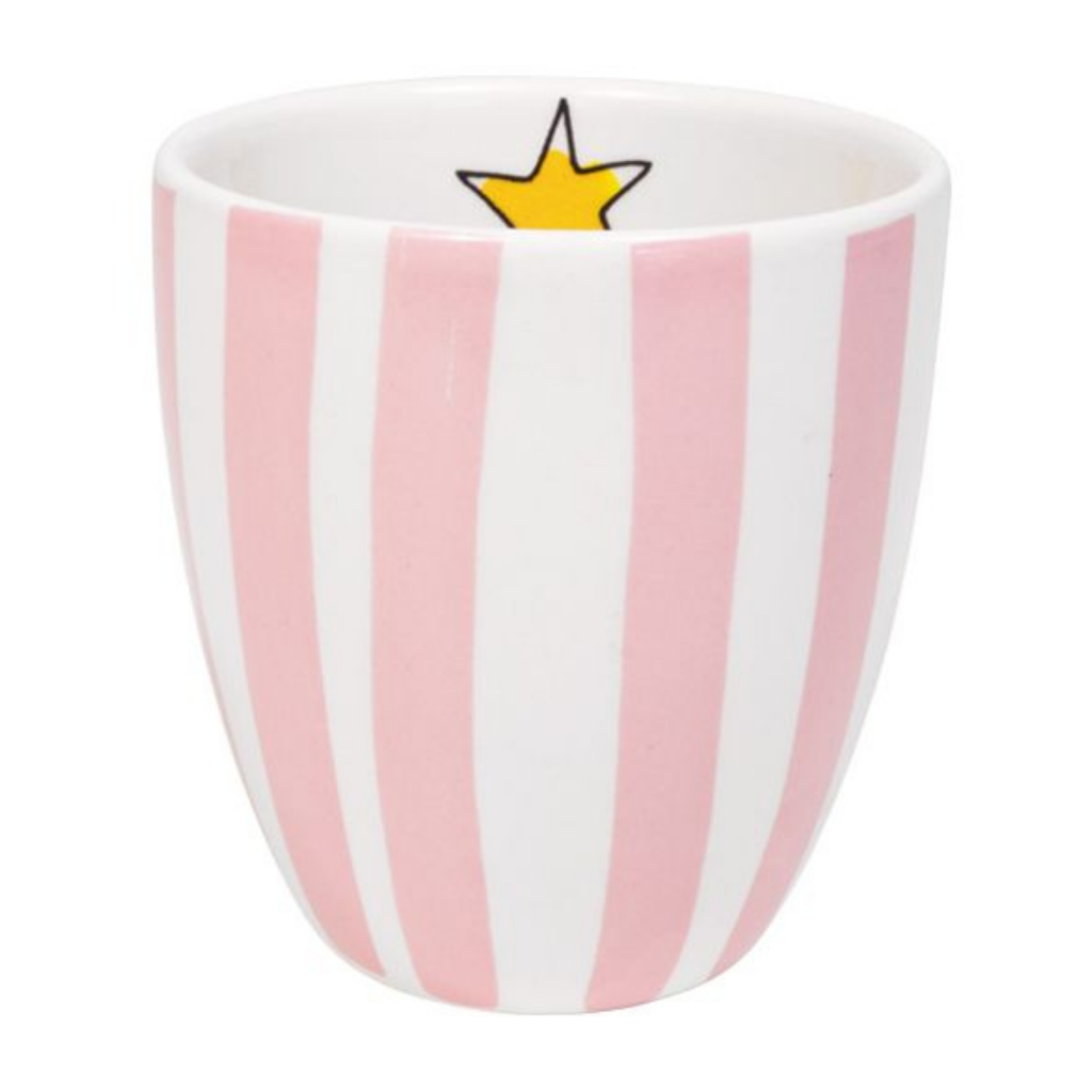 Blond Amsterdam Minimok Even Bijkletsen No Handle Pink Stripes 0.2 L