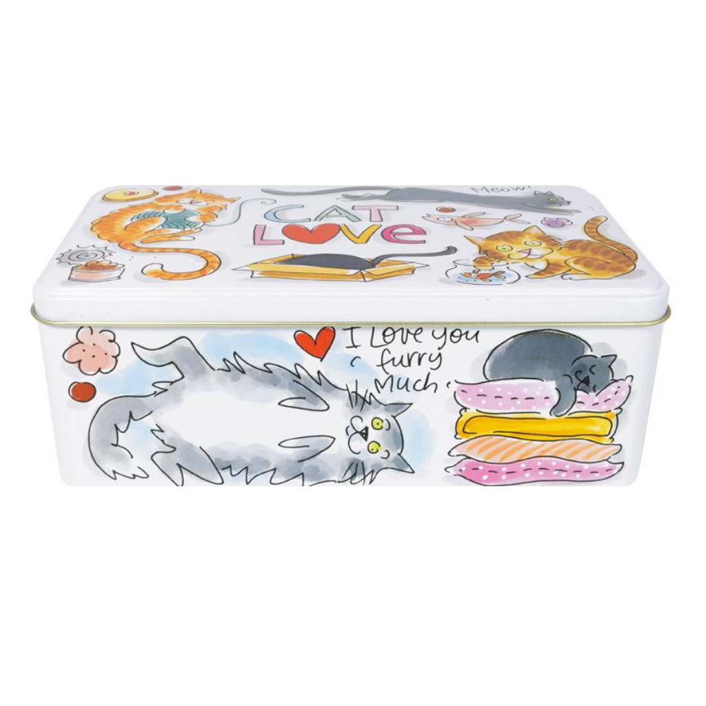 Blond Amsterdam Bewaarblik Dier Cat 20 x 11 x 7 cm