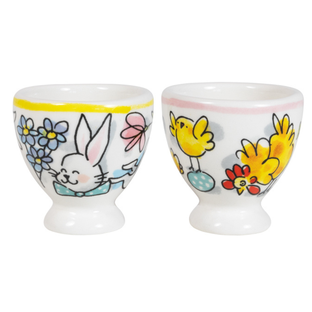 Blond Amsterdam Eierdopjes Pasen 2 stuks