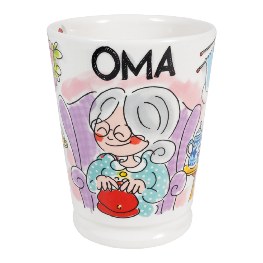 Blond Amsterdam Mok XL Mazagran Oma 0.5 L
