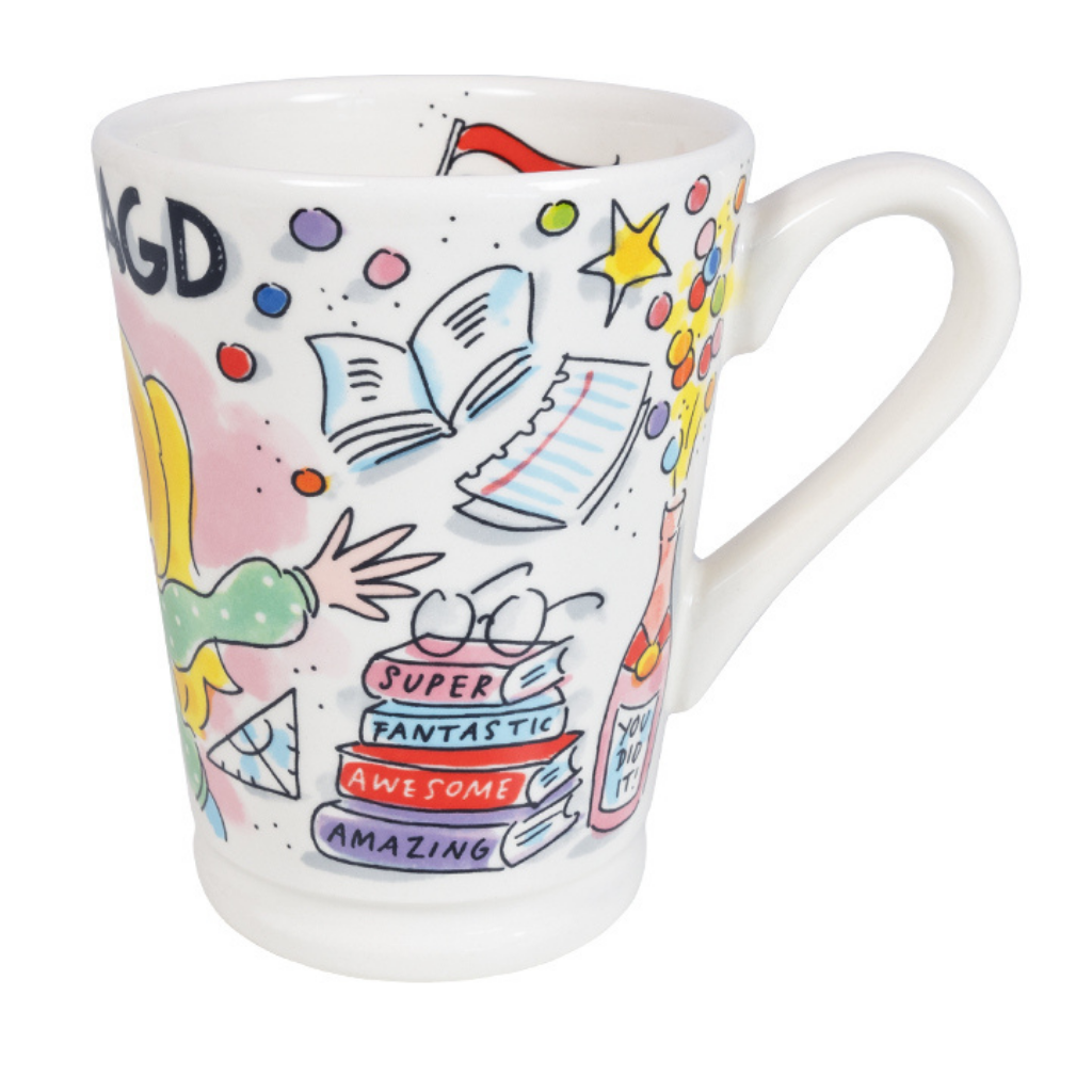 Blond Amsterdam Mok XL Mazagran Graduated 0.5 L